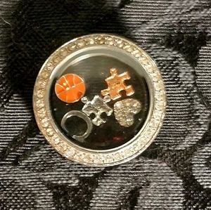 Custom Origami Owl Charm Pendent